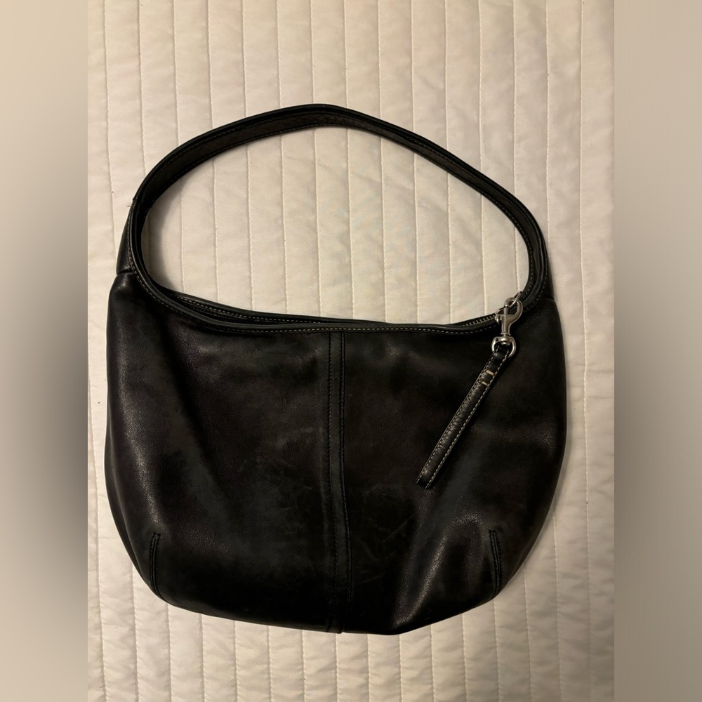 Vintage Coach 9219 Ergo Black Shoulder Bag